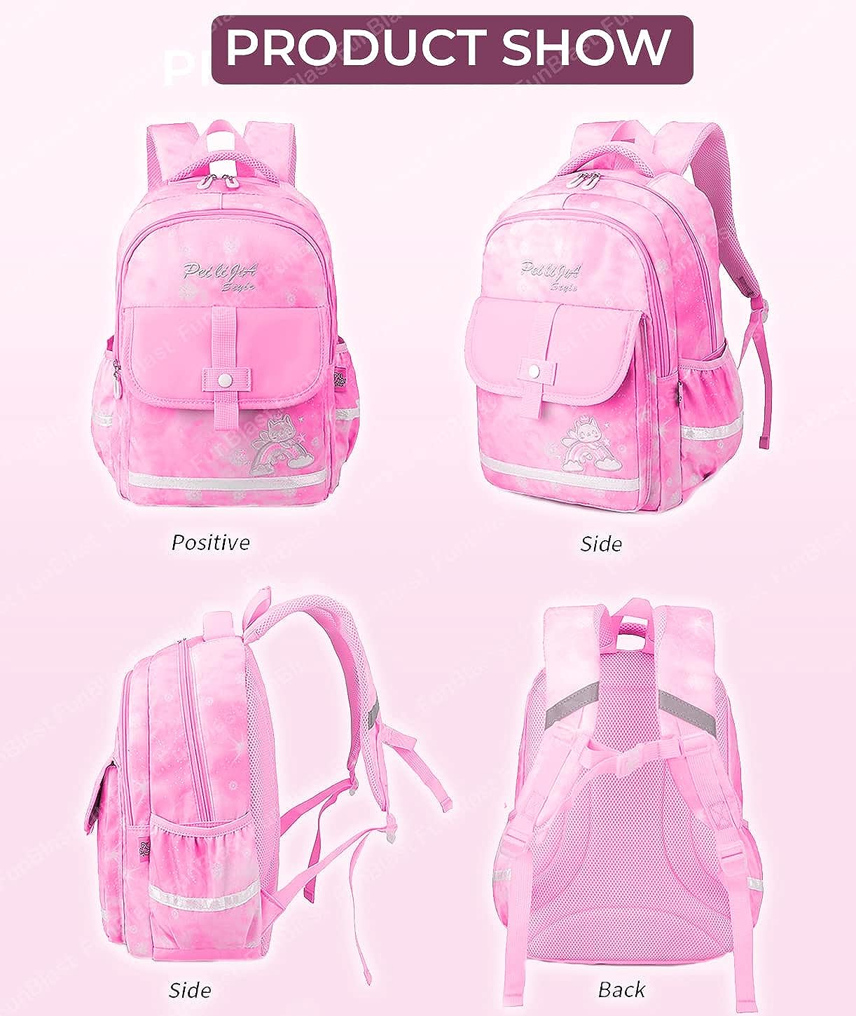Unicorn Backpack for Children School Bag for Student, School and