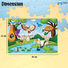 Bird Jigsaw Puzzle for Kids Jigsaw Puzzle for Kids of Age 3-5 Years – 24 Pcs (Size 30X22 cm)