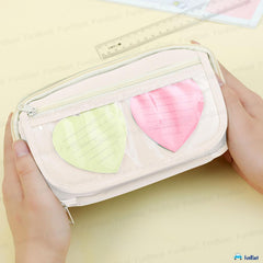 Multipurpose Zipper Stationary Organizer for Kids & Adults (OffWhite)
