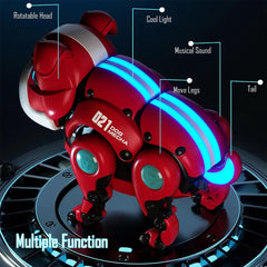 Robot Dog Toy – Musical Dog Robot Toy with Colorful Flashing Lights and Music for Kids Boys Girls, Robot Dog Toy Action Figure, Robot Toys for 3+ Years Old Kids