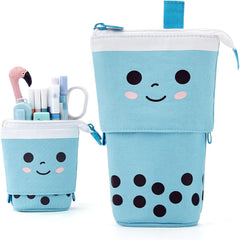 Boba Pop-Up Stationery Organizer for Kids (Blue)