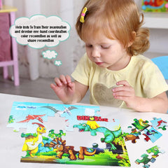 Dinosaur Jigsaw Puzzle for Kids Jigsaw Puzzle for Kids of Age 3-5 Years – 24 Pcs (Size 30X22 cm)