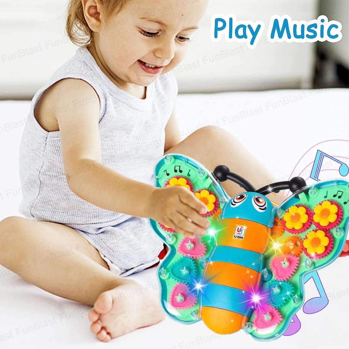 Transparent Butterfly Gear Toys