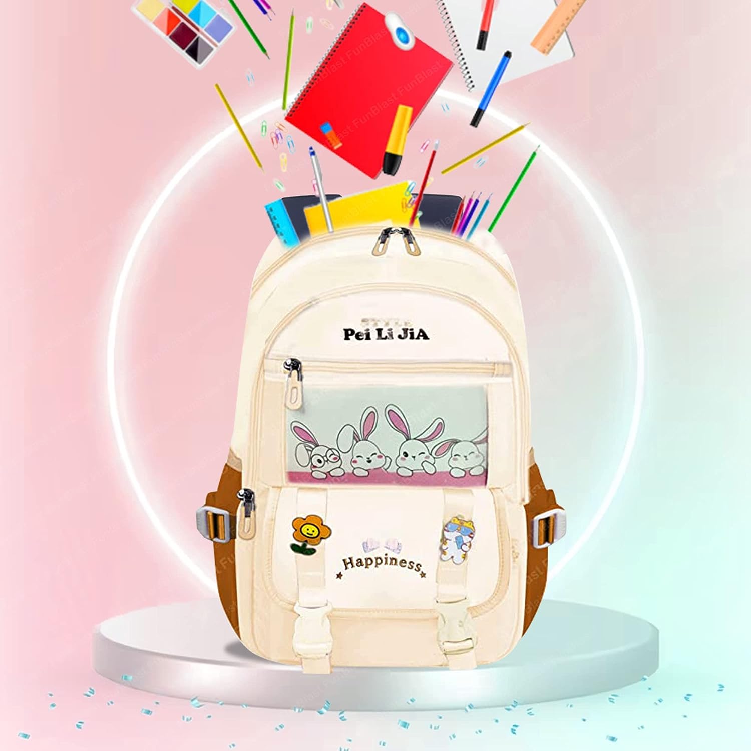 School, Office, Casual Multipurpose Backpack - School and College Bags for students, Large Capacity Bag for Boys Girls Kids, Travel Bag, Picnic Bag