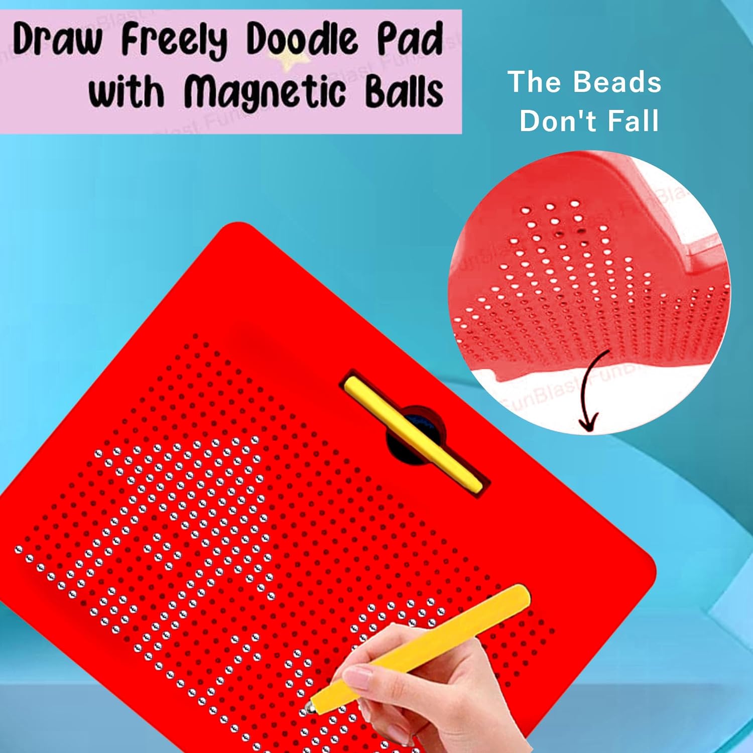 Magnetic Balls Drawing Board Educational Toy - Sketch Pad for Kids,  Concentration, Child Age Group: 4-6 Yrs at Rs 245/piece in New Delhi