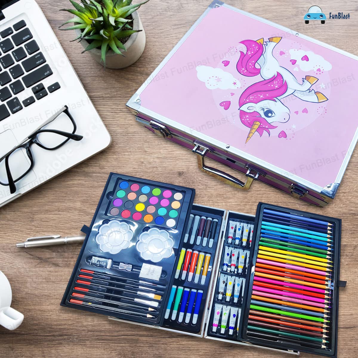 Flipkart.com | HK Toys Kids Colors Box Pencil,Crayons, Water Color, Sketch  Pens Set of 46 Pieces, Doodle Pro Slim, Round Shaped Color Pencils - Kids Colors  Box Pencil,Crayons, Water Color, Sketch Pens