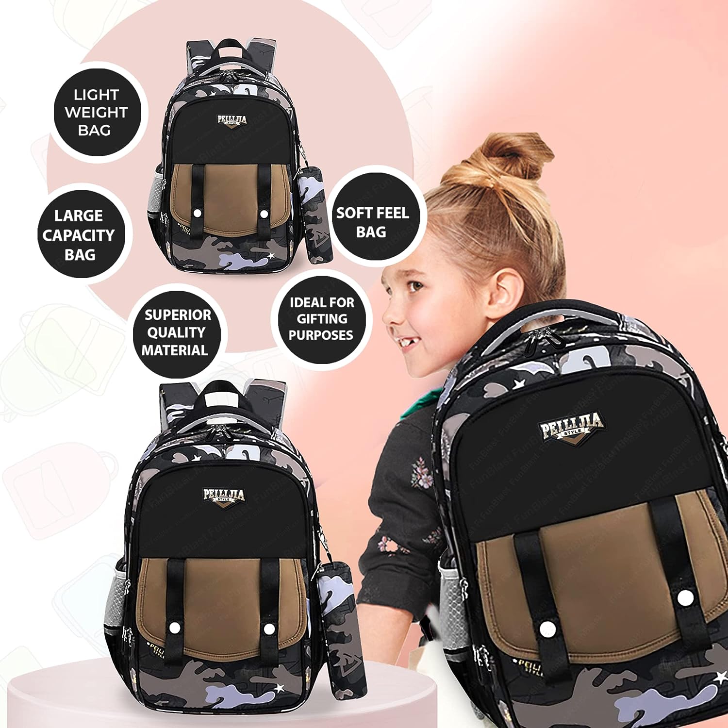 Women School Bag Oxford Waterproof Girls Backpack Rucksack w/ USB Charging  Port | eBay