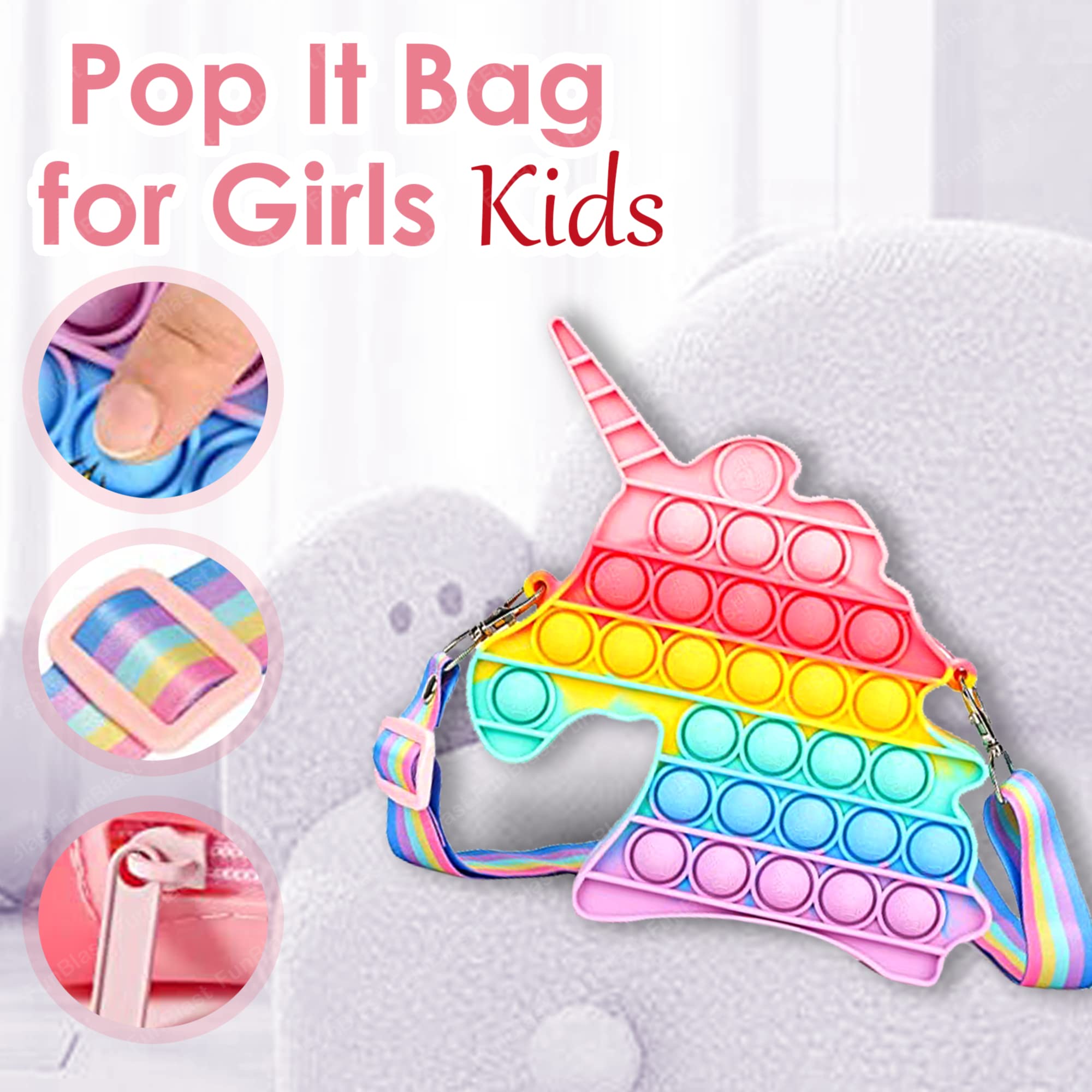 Sling Bag for Girls Crossbody Bag for Kids Sling Bag with Keychain for Girls, Sling Bag for Girls Coin Purse