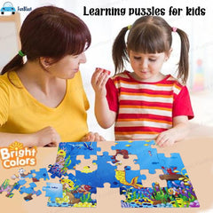 Little Mermaid Jigsaw Puzzle for 4+ Year Old Kids, Jigsaw Puzzle for Kids 24 Pcs