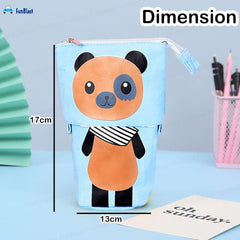 Boba Pop-Up Stationery Organizer for Kids (Bear)