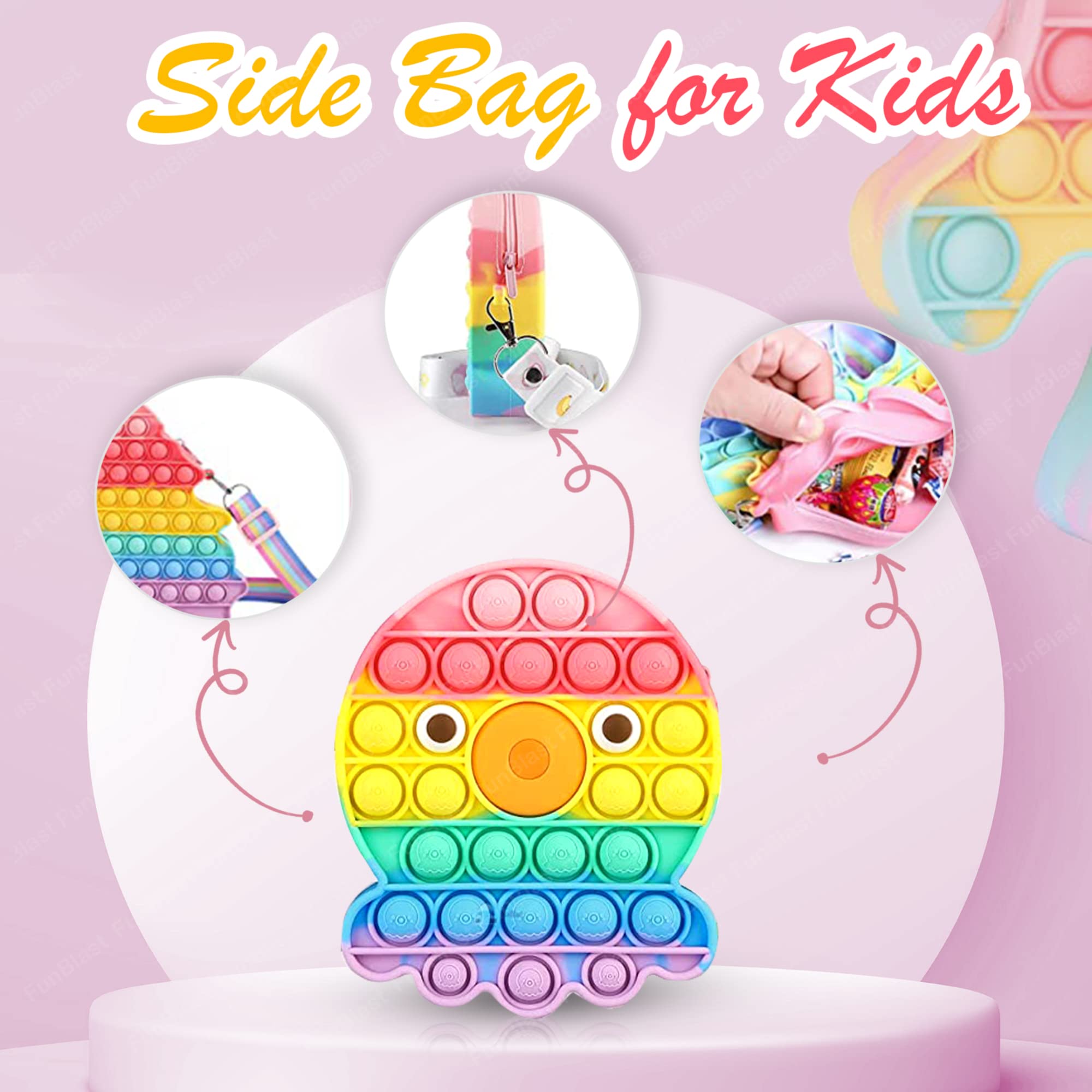 Sling Bag for Girls Crossbody Bag for Kids Sling Bag with Keychain for Girls, Sling Bag for Girls Coin Purse for Girls