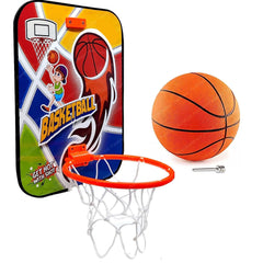 Basketball for Kids - Wall Mount Adjustable Basket Ball Kit for Kids, Basketball Hoop for Kids, Kids Basketball Toys