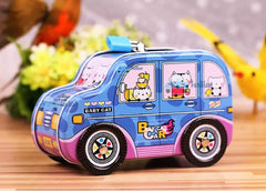 Piggy Bank - Car Shaped Coin Box with Moving Wheel for Kids, Piggy Bank for Kids, Coin Box for Kids, Money Bank for Kids