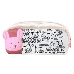 Cartoon Design Multipurpose Zipper Pouch for Kids (Pink)