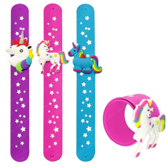 Unicorn Wrist Band - Slap Bracelets for Kids