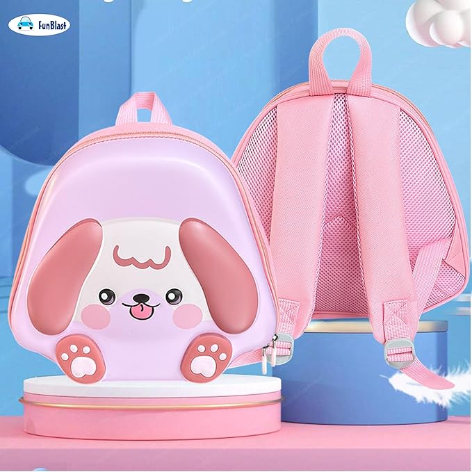 Pre-Schoolers Backpack for Kids - Small Lightweight Miniature Bags for 2 Years to 5 Years Toddlers (27 X 27 X 8 Cm)