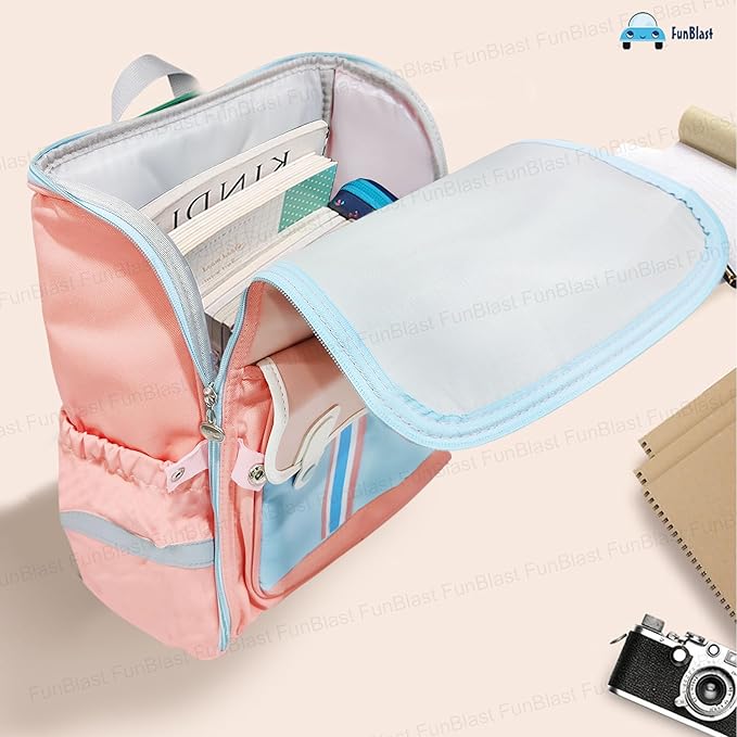 Large Capacity Shoulder Backpack for School Girls Kid, Orthopedic Casual Backpack for Kids, , Shoulder School Bags for students