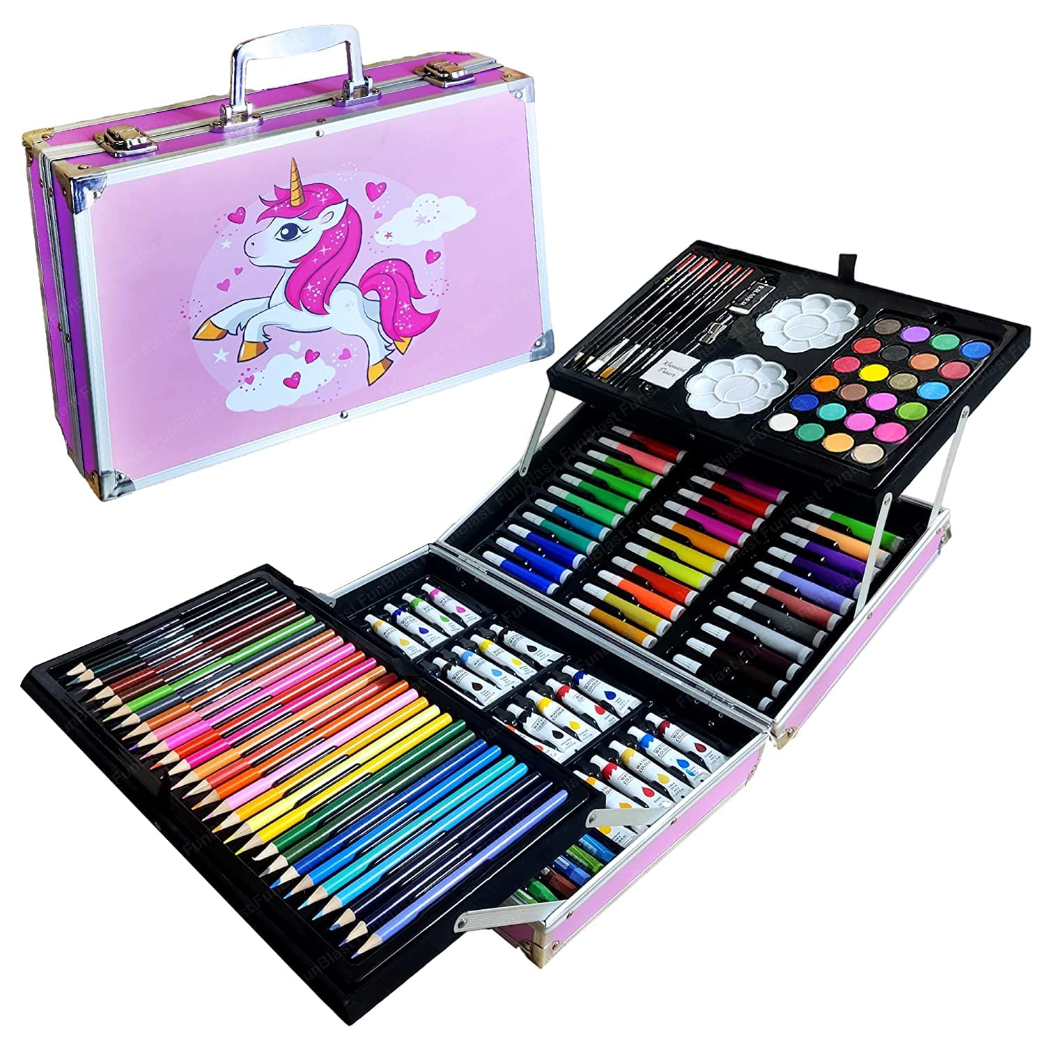 Artist Colour Set Unicorn Color Box With Multiple Coloring Kit, Profes ...