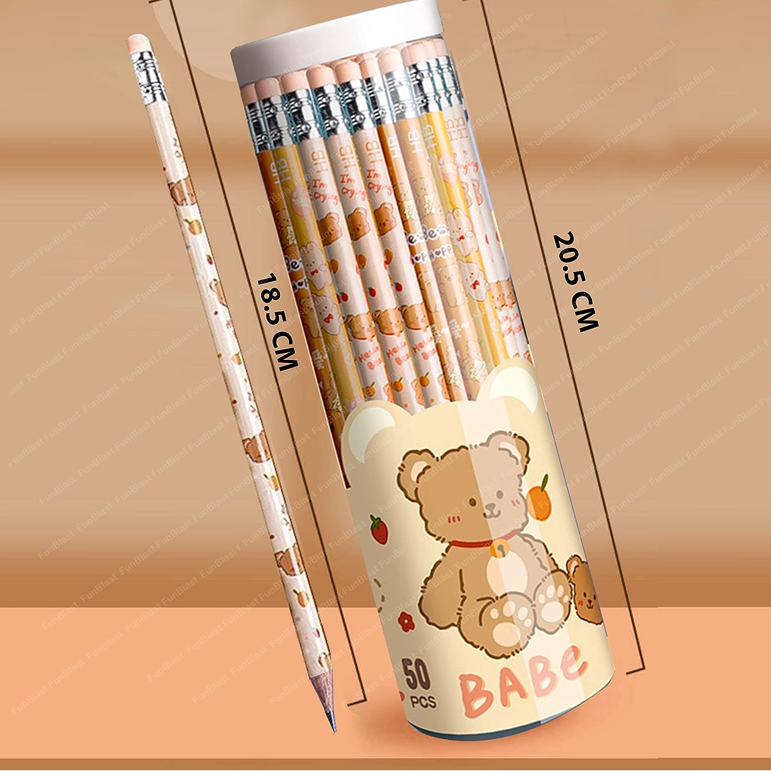 Cute Pencil for Kids, Stylish Pencils Stationary Kit – Space Pencil Set with Erasers for Kids, Pencil for Drawing and Shading, Birthday Return Gift, Stationary Set – 30 Pcs Box Set