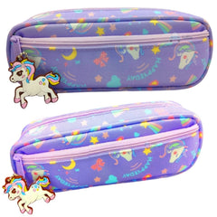 Pencil Pouches for Girls, Unicorn Pouch for Stationary Items - Pencil Pouches for Kids, Pencil Box for Girls, Pencil Case for Girl