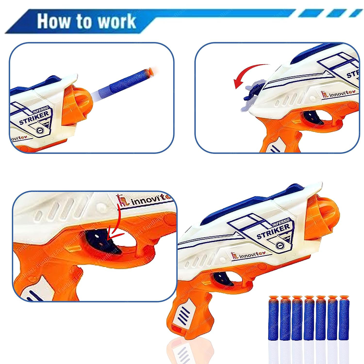 Inferno Striker Gun Toy