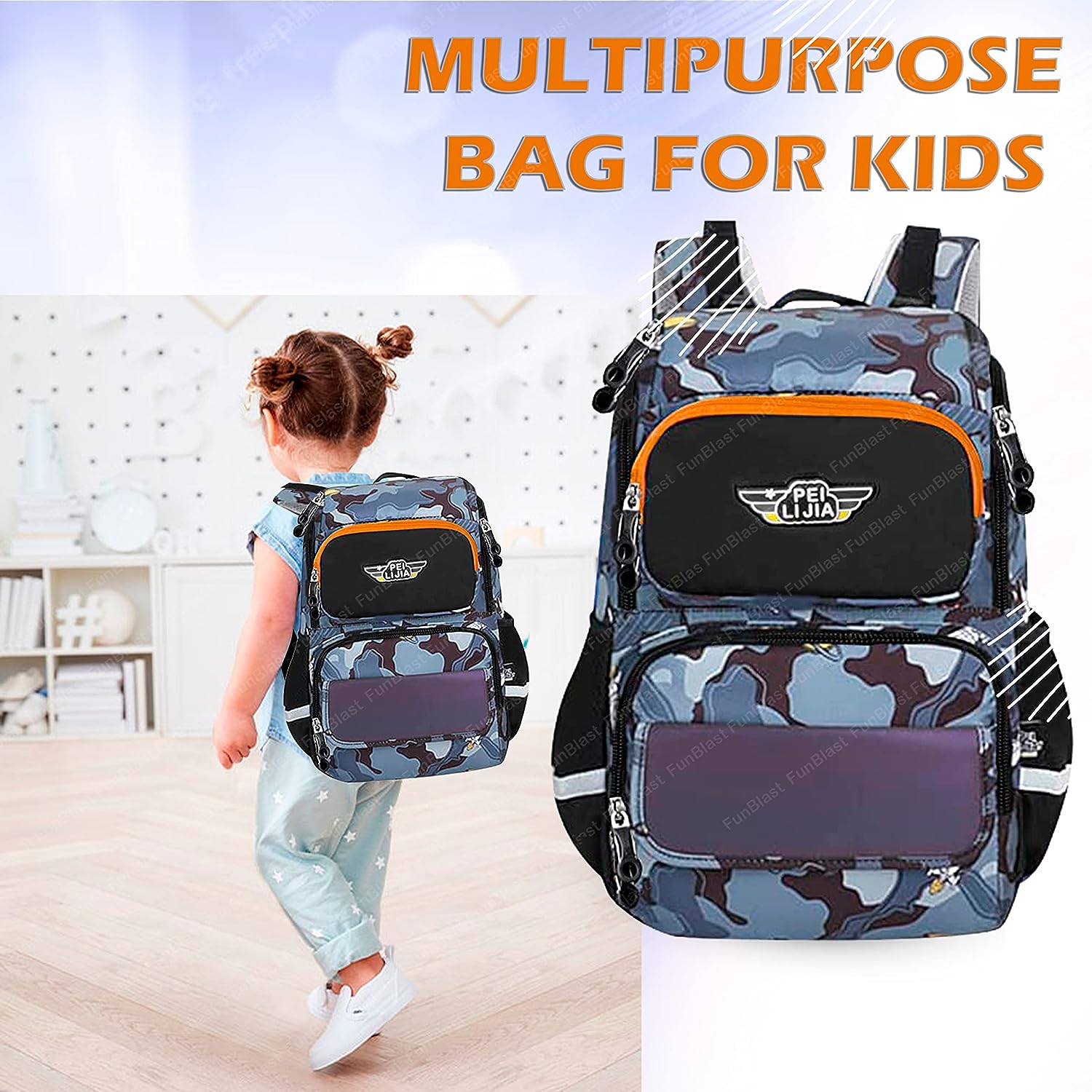 Space Backpack for Children School Bag for Student, Orthopedic