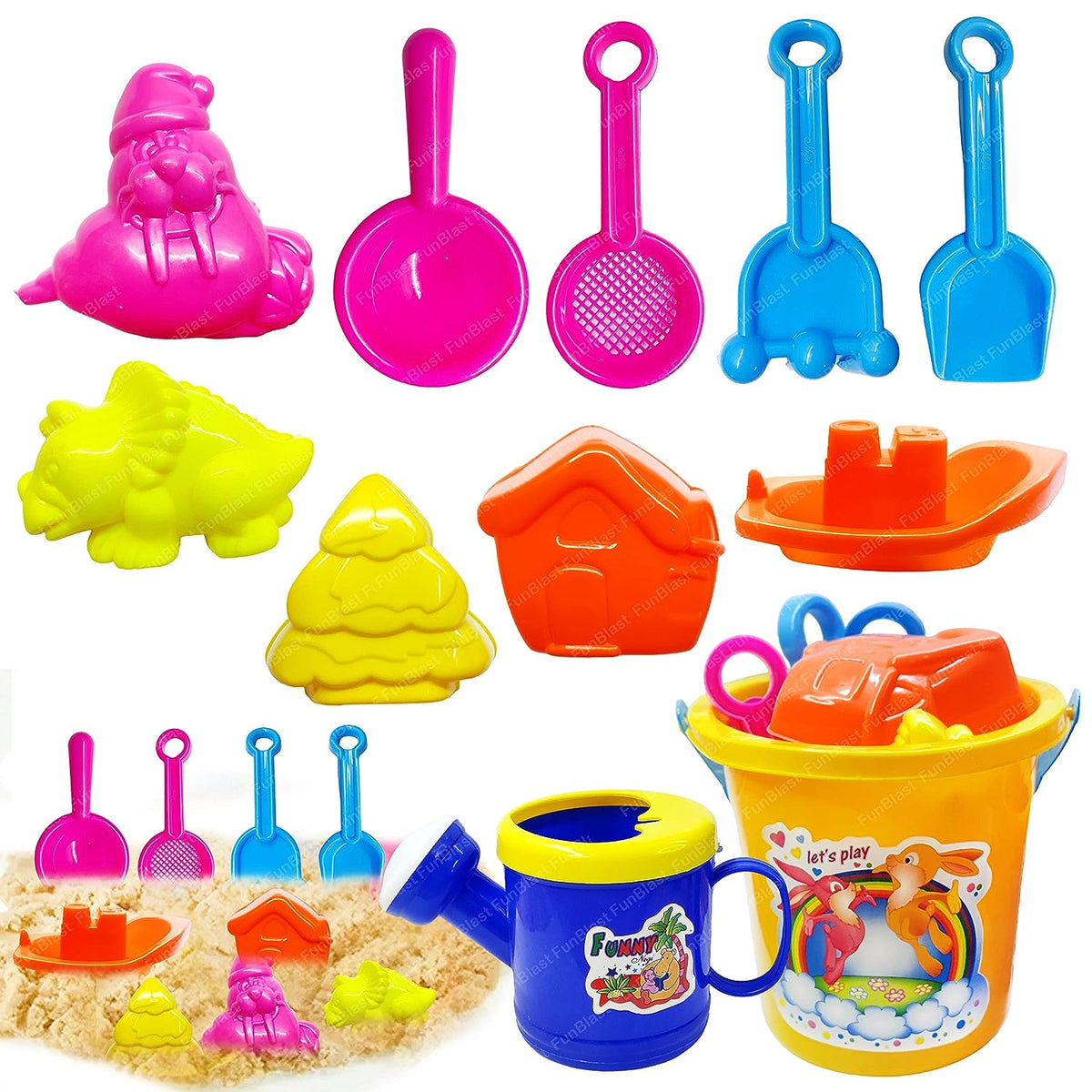 Plastic cheap sand toys