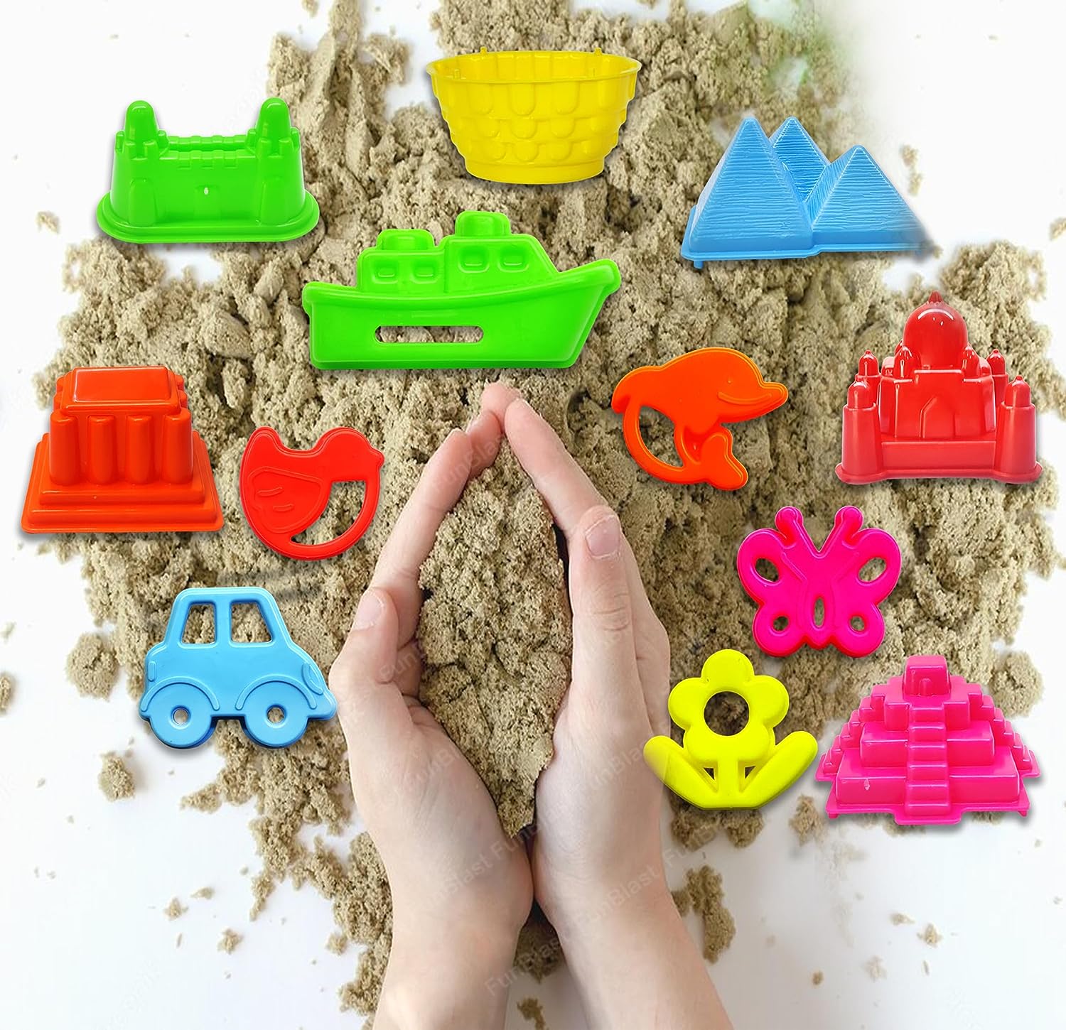 Creative Sand for Kids with Mould