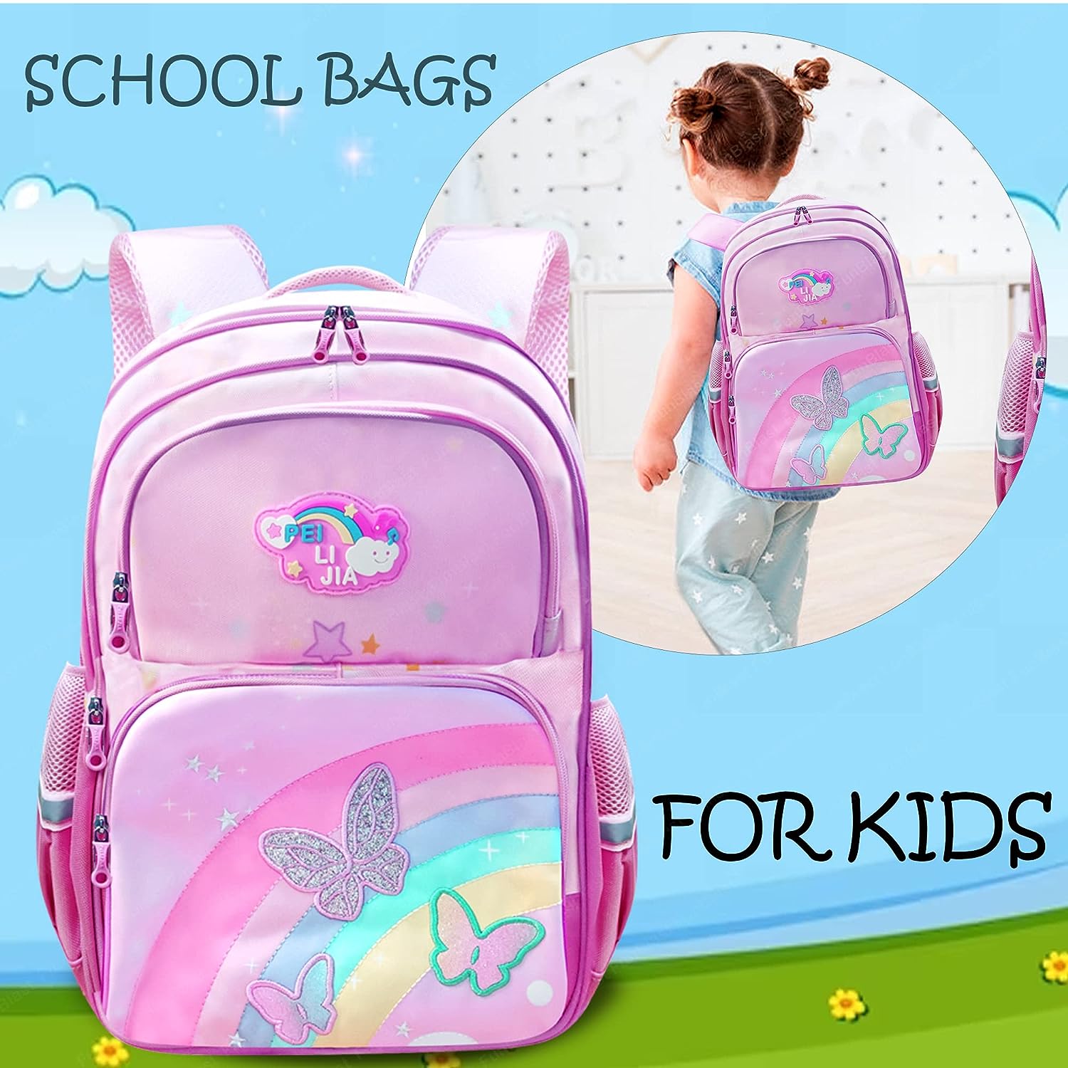 Colorblock Preppy School Bag, Large Capacity All-match Backpack, Trendy  Book Storage Bag - Bags & Luggage - Temu Austria