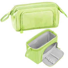 Multipurpose Zipper Pencil Pouch for Kids (Sea Green)