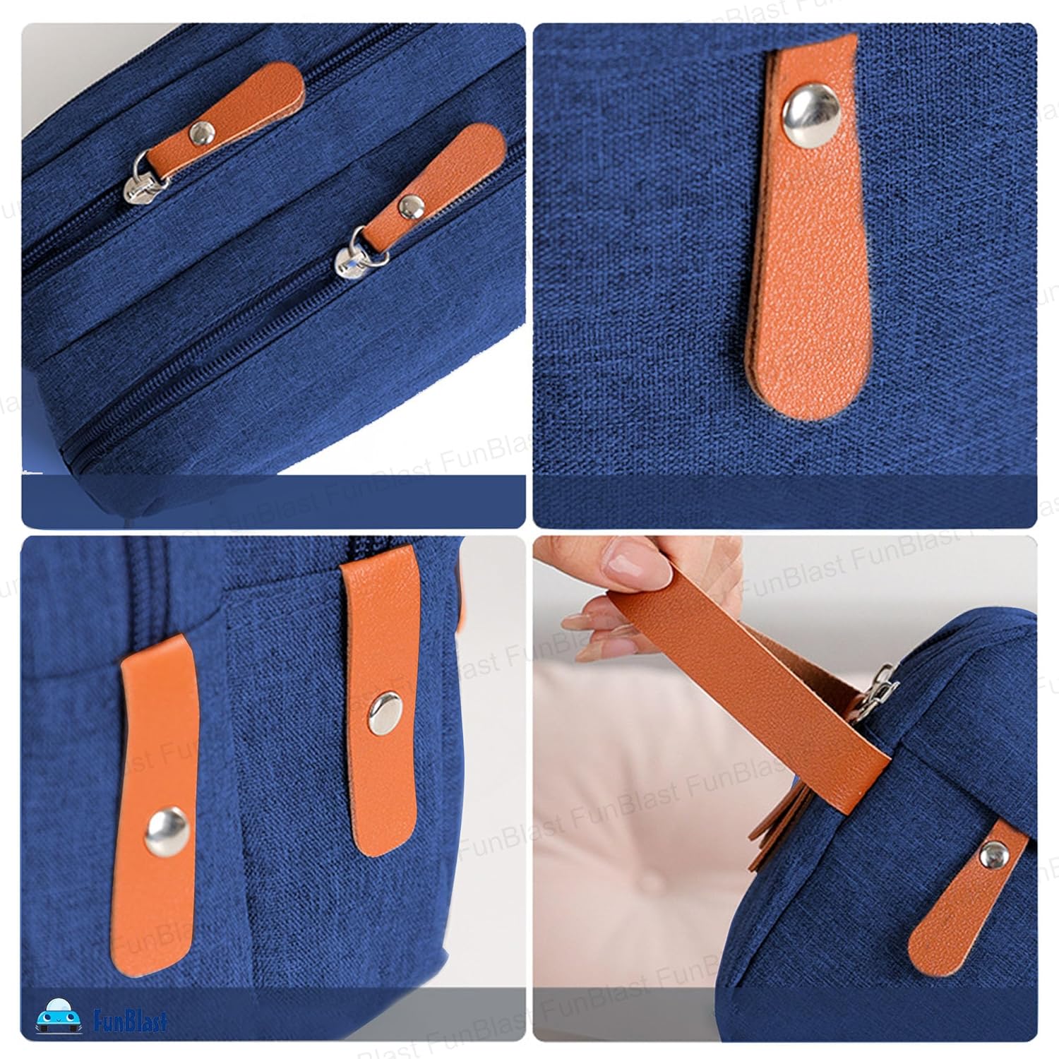 Travel Organizer Pouch for Men & Women (Blue)