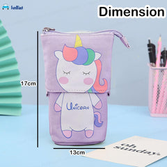 Boba Standing Pop-Up Stationery Organizer for Kids (Unicorn)