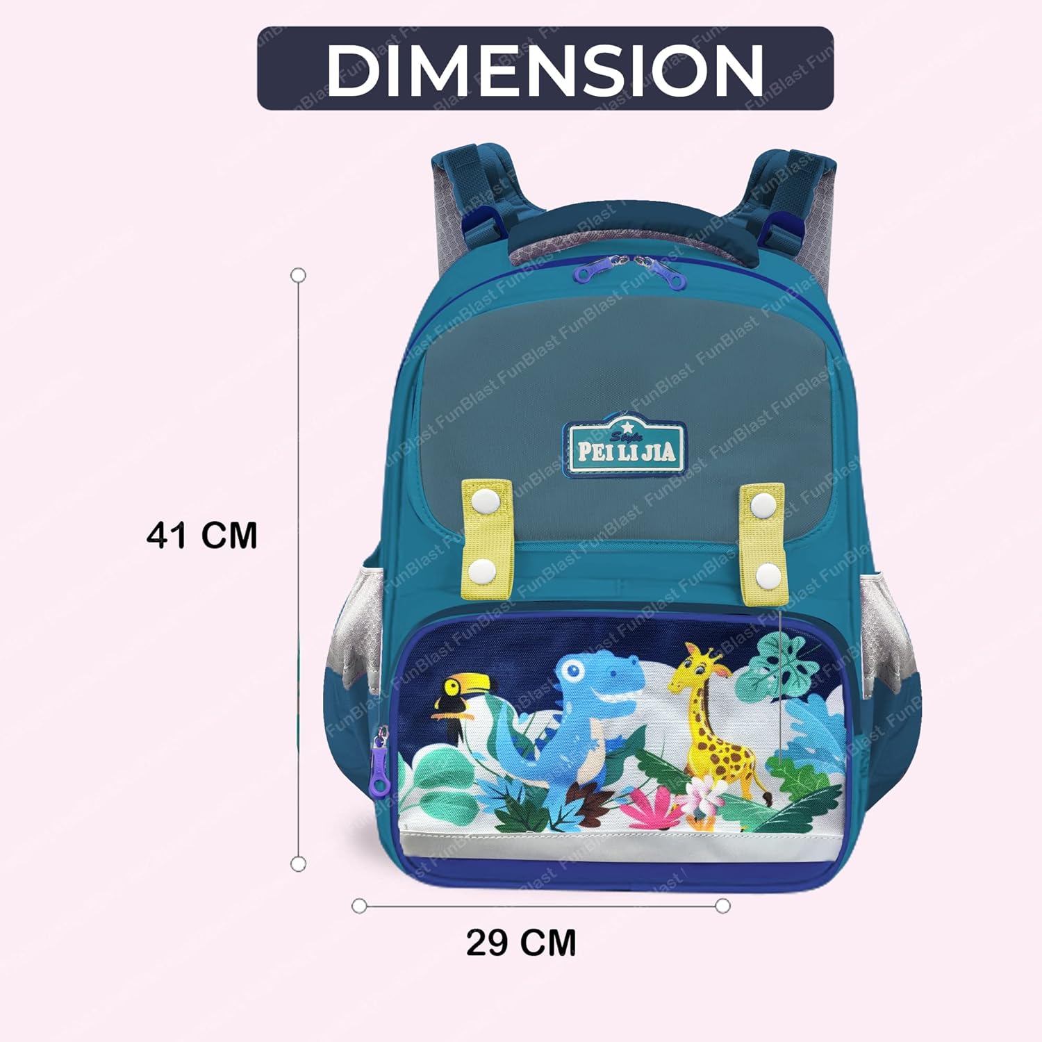 School Bag for Boys Zoo Animal School Bag for Girls Travel Backpack Multipurpose Bag for Boys Girls Casual Bag for Teens Picnic Bag for