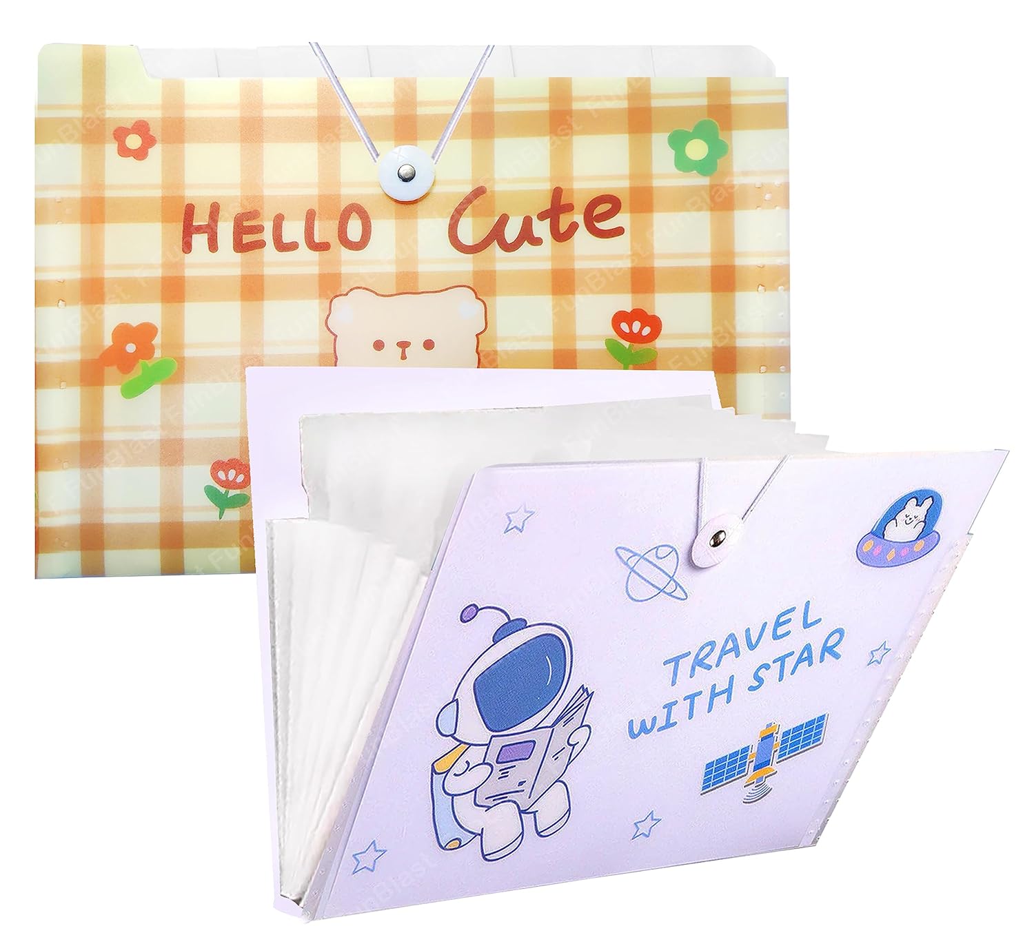 Cartoon Theme File Folder with Elastic Band Lock A4 Size Certificate Cartoon Theme File Folder with Elastic Band Lock A4 Size Certificate