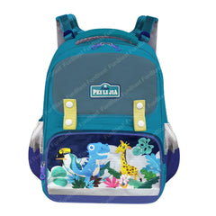 School Bag for Boys - Zoo Animal School Bag for Girls, Travel Backpack, Multipurpose Bag for Boys, Girls, Casual Bag for Teens, Picnic Bag for Children (41 X 29 X 13 CM)