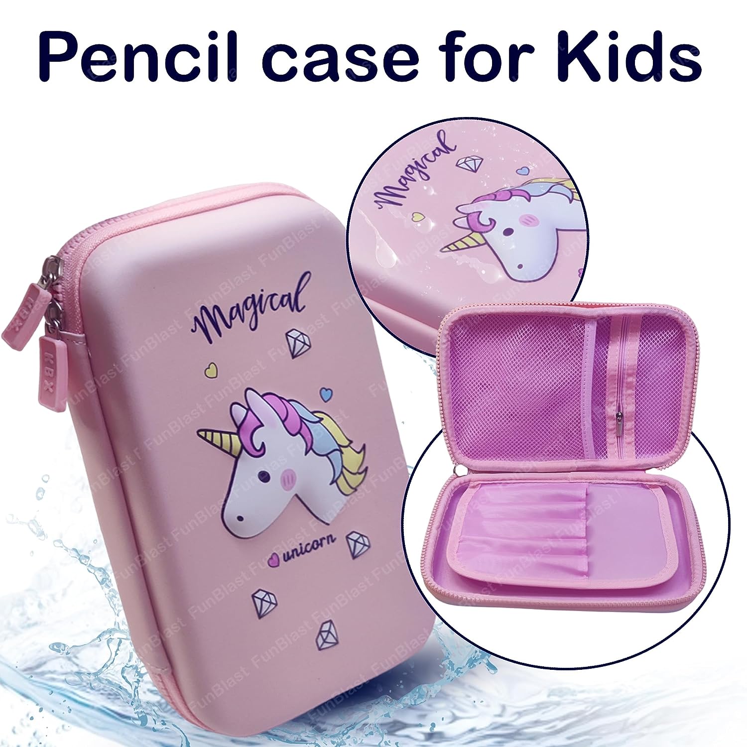 Pencil Case for Kids, Kids Pencil Pouch, Unicorn Pouch for girls, Penc –  FunBlast