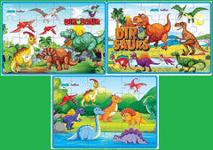 Dinosaur Jigsaw Puzzle for Kids – Educational Puzzle Toys Learning Jigsaw Puzzle, Floor Puzzle for 3+ Years Old Boys (72 Pcs)