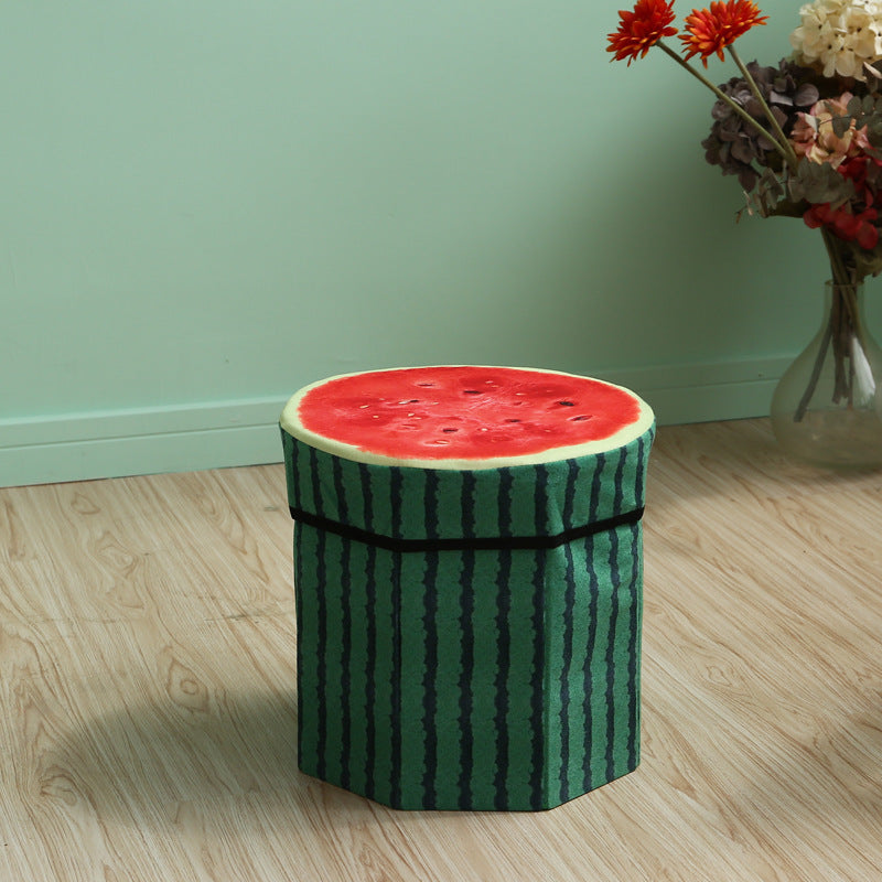 Multi-Functional Folding Storage Ottoman Box Organizer Cum Stool with ...