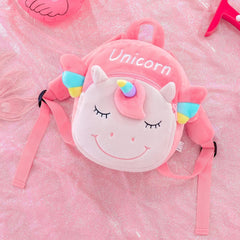 Unicorn Soft Bag for Kids - Bags for Girls, School & Picnic Bag/Lightweight Travel School Mini Backpack for Kids