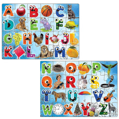 Alphabet Jigsaw Puzzle for Kids Jigsaw Puzzle for Kids of Age 3-5 Years – 48 Pcs (Multicolor, Size 30X22 cm)