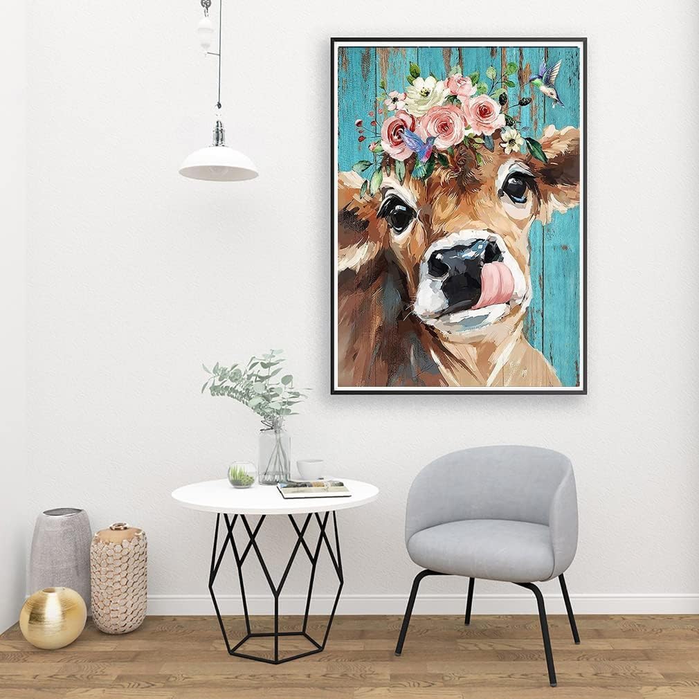5D Diamond Painting Kit Includes Colourful Diamonds DIY Art and Craft Kit for Kids and Adults Suitable for Home Leisure and Wall Decoration (30 X 40 Cm)