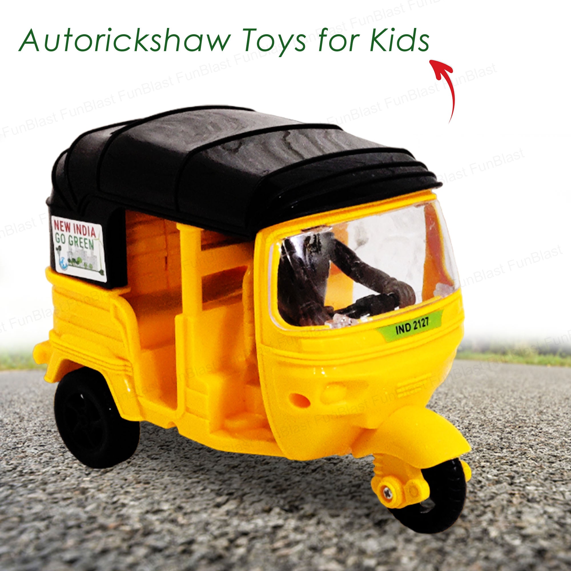 Toy Rickshaw Auto Rickshaw Toy For Kids